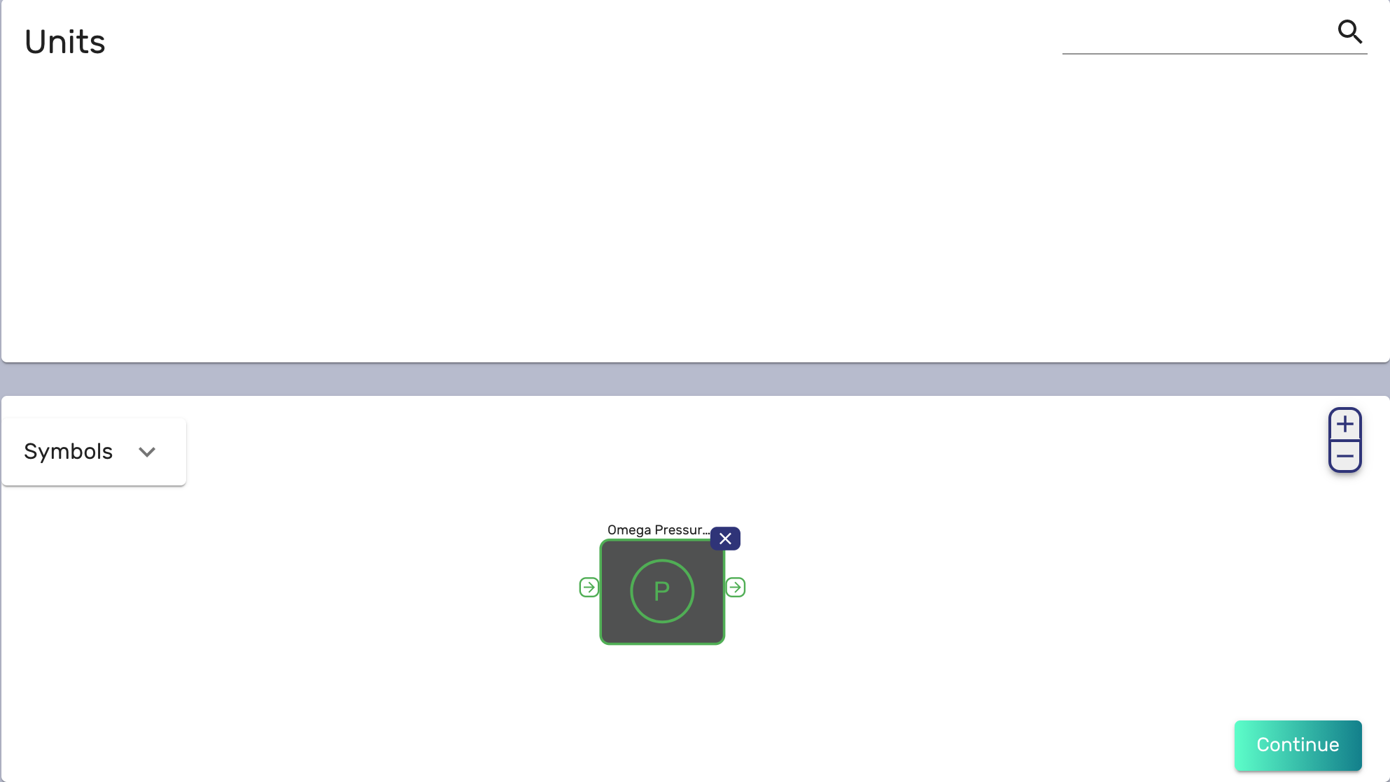 Inniti app dragging units